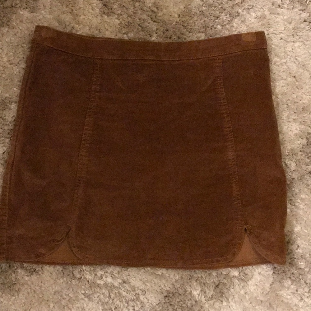 Brandy Melville brown Raquel skirt